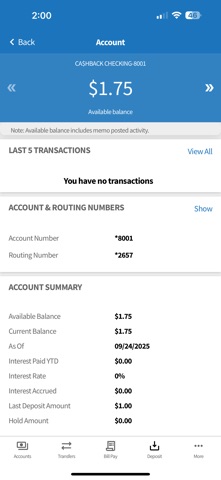 App screenshot