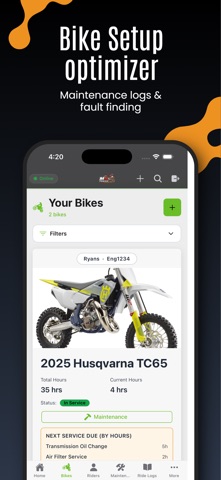 Mxtrackr iPhone screenshot