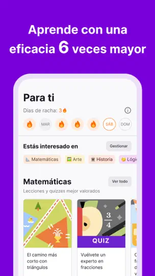 Captura de pantalla de Nibble: Tu Bocado De Saber en iPhone 2