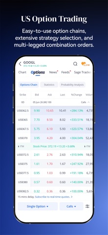 Webull: Invest. Trade. iPhone screenshot 6