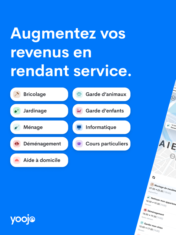 Screenshot #4 pour Yoojo Prestataire