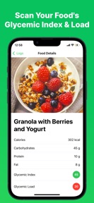 Glycemic Index AI food scanner screenshot
