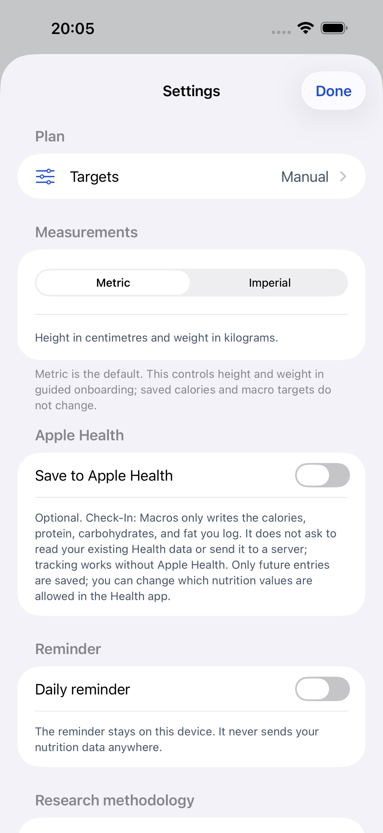 Screenshot 6 of Check-In: Macros