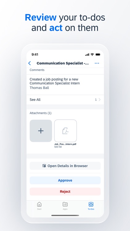 SAP Mobile Start screenshot-4