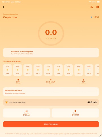 App screenshot