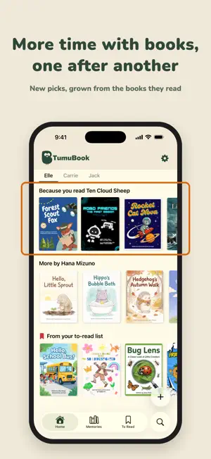 TumuBook screenshot 2