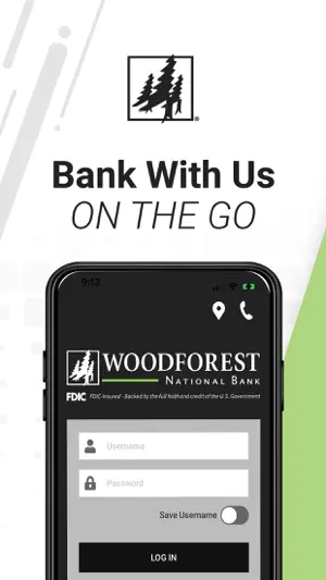 Woodforest Mobile Banking screenshot 1