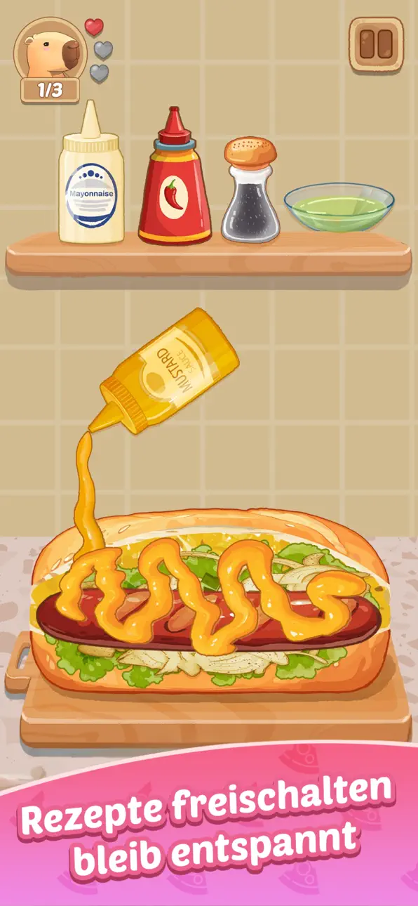 Cookingdom iOS Mod IPA [ Cheat Menu ] screenshot 4 - iOS game interface