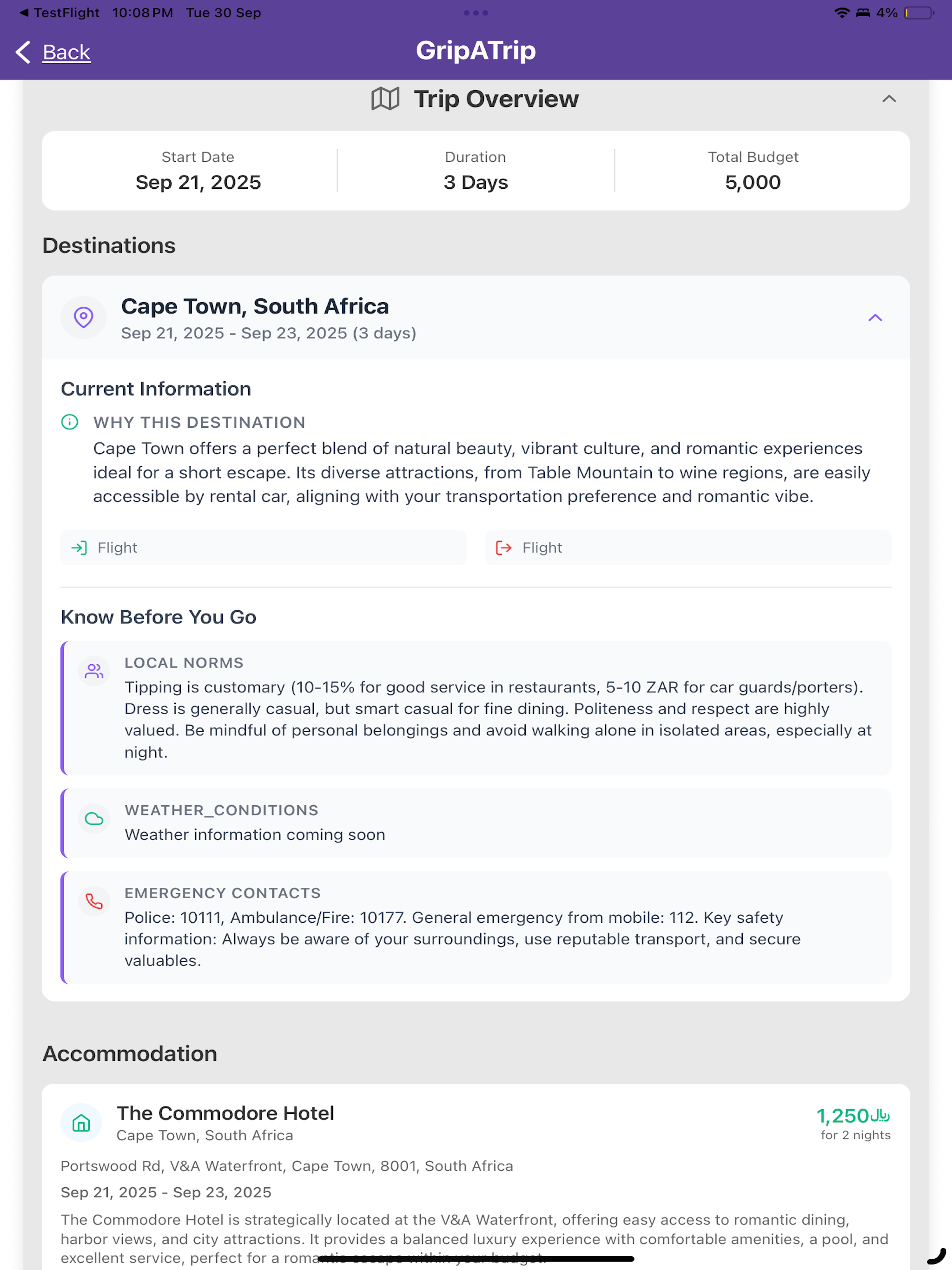 GripaTrip: AI Travel Planner screenshot 9