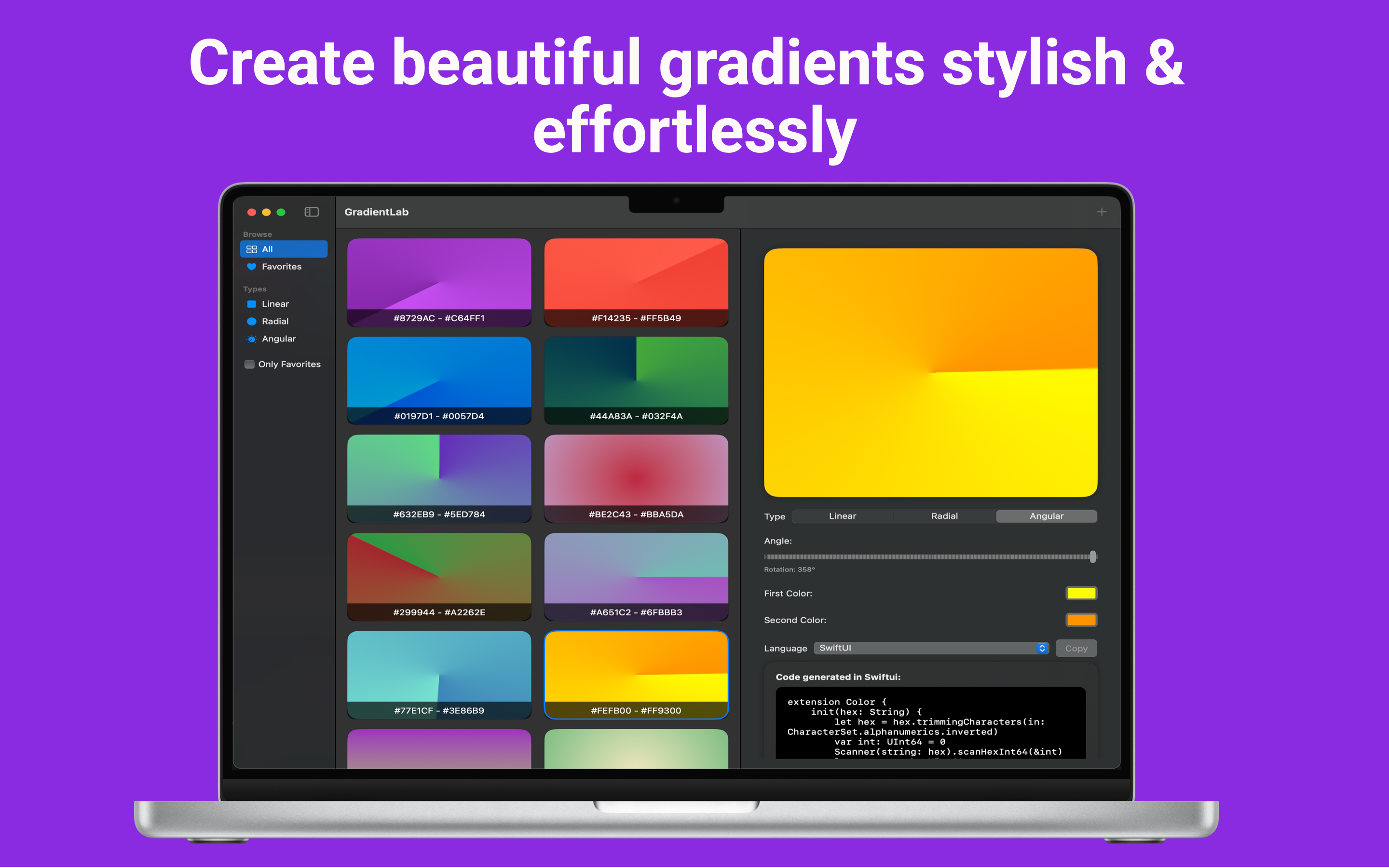 Gradient: Lab - Generator