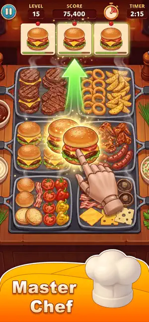 Grill Sorting Foodie Puzzle screenshot 3