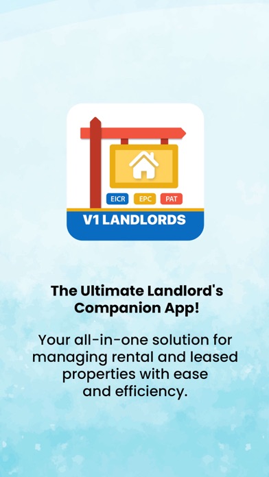 Screenshot 1 of Landlords Checks & Compliance App