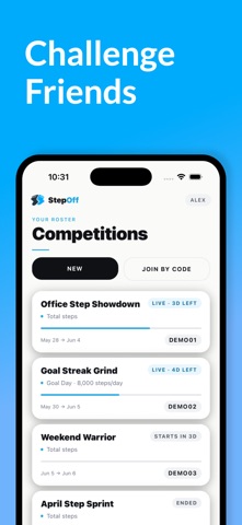 StepOff: Step Competitions Screenshot 1 of 5