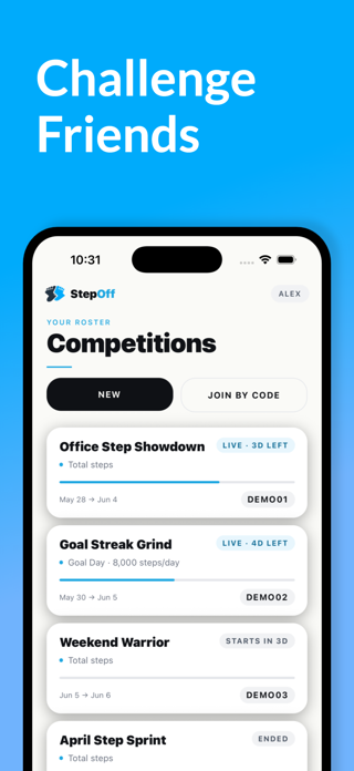 StepOff: Step Competitions Screenshot 1 of 5