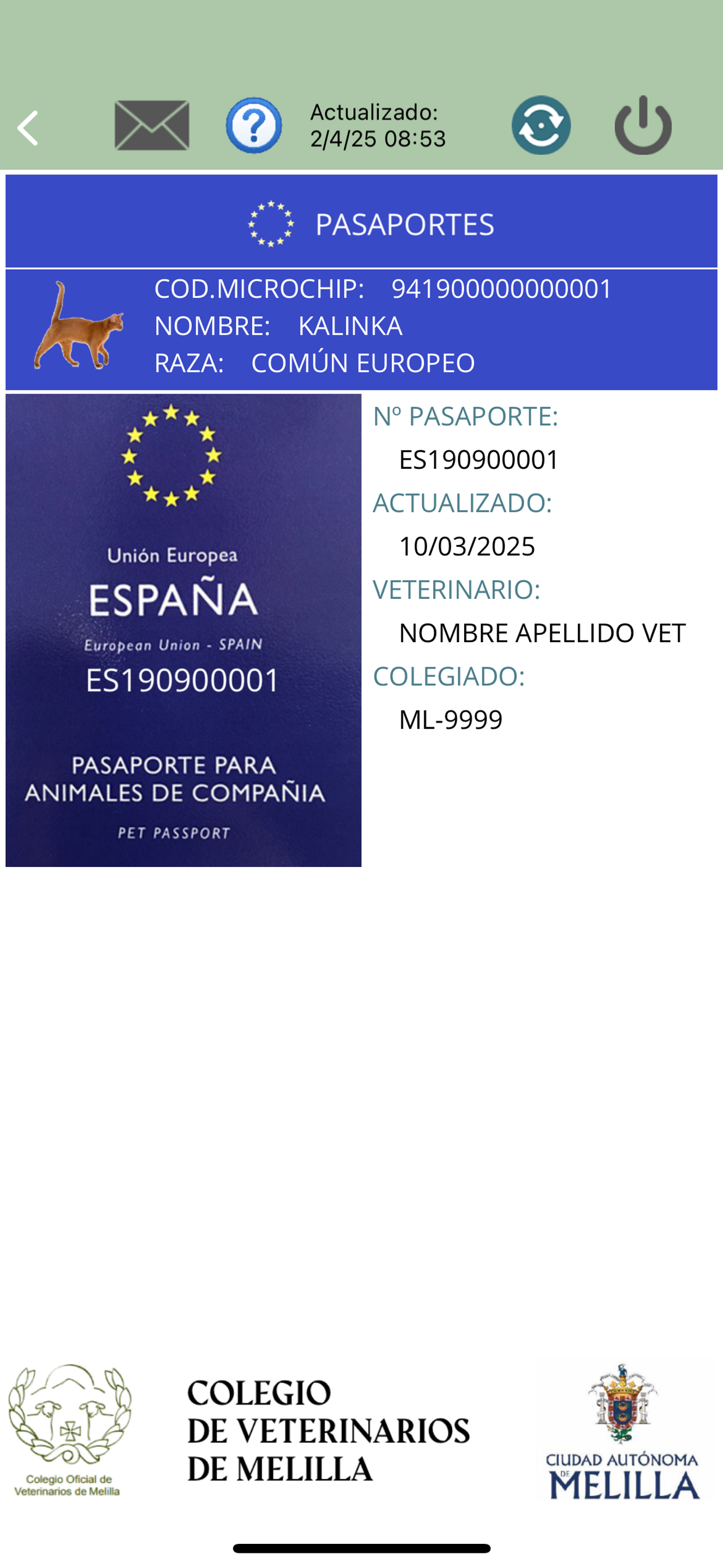 DataPets Melilla