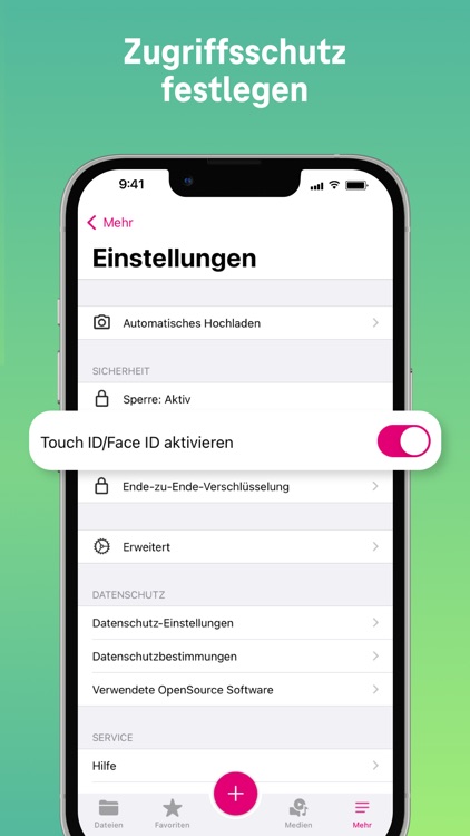 MagentaCLOUD - Cloud Speicher screenshot-7