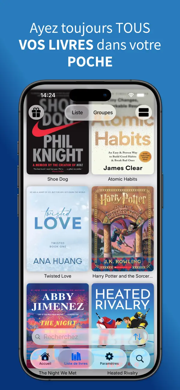 Screenshot #3 pour ReadHero: Book Tracker & TBR