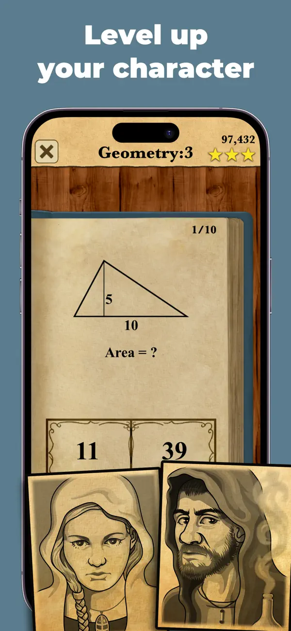 #4. King of Math: School Ed (iOS) De: Oddrobo Software AB