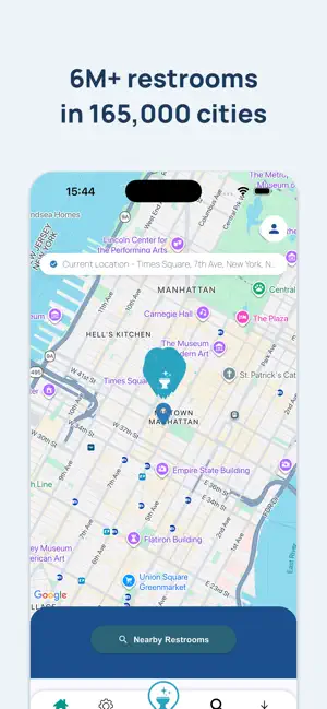 Restroom Finder: Public Toilet screenshot 1