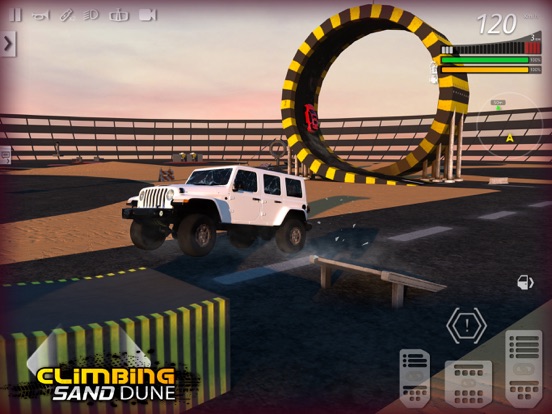 Climbing Sand Dune OFFROAD iPad screenshot 6 - Games app