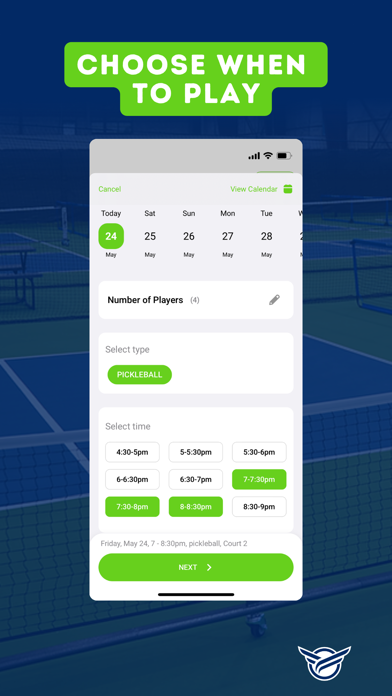 Flyte Racquet Club Screenshot