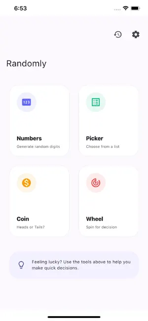 Random Generator: EasyDecision screenshot 1