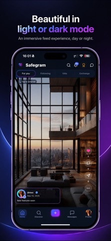 Safegram: Private Social iPhone screenshot