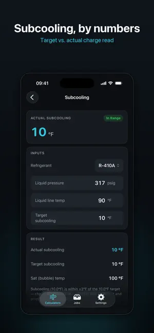 HVAC Calc: Superheat & P/T screenshot 3