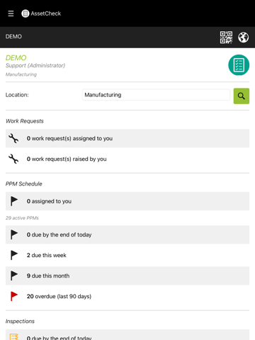 AMT Assetcheck app screenshot 2