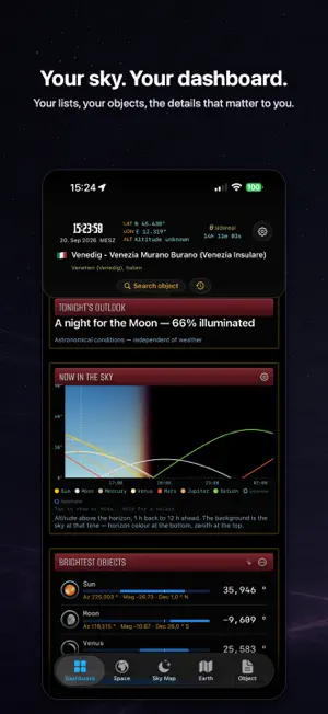 Apphemeride Precise Astronomy screenshot 1