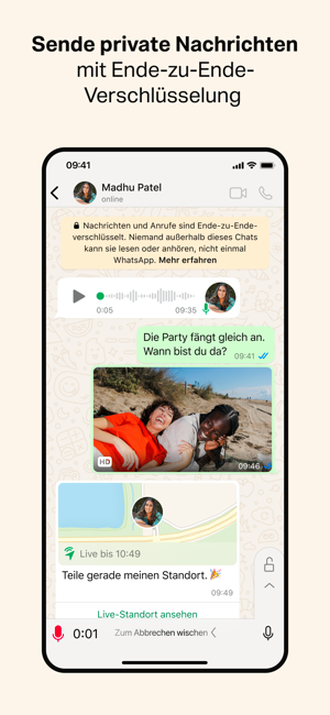 WhatsApp Messenger Screenshot