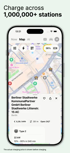 StromNow - Elektroauto laden iPhone screenshot 2