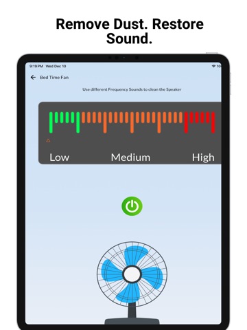 Speaker Cleaner Clean Wave iPad screenshot