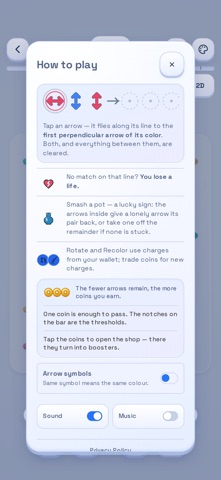 Arrow Puzzle: Pair Match Screenshot 7 of 9