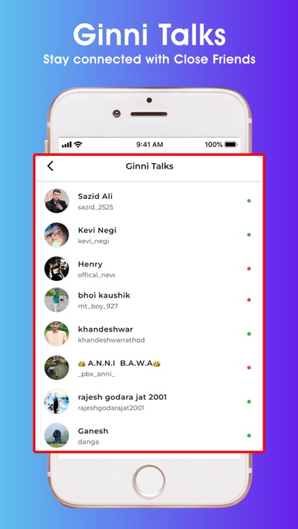Ginni Social screenshot-4