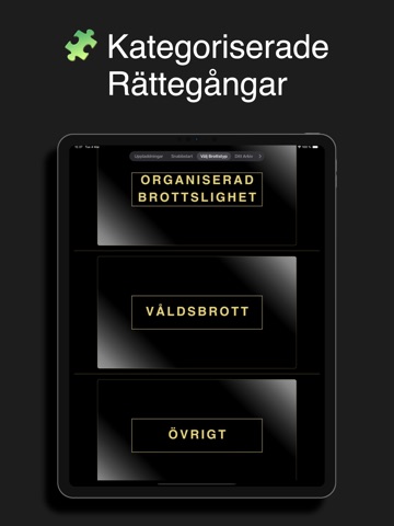 RÄTTEGÅNGSAPPEN | PODCAST iPad screenshot 3
