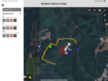 EnRoute OPS: Incident Command iPad screenshot