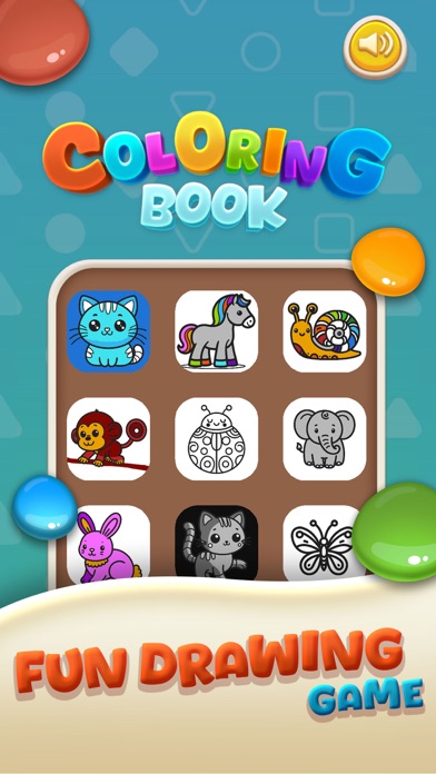 Coloring Book : Animal theme Screenshot