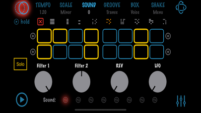 Screenshot #2 pour Chaos XY Pad - Gyro Synth