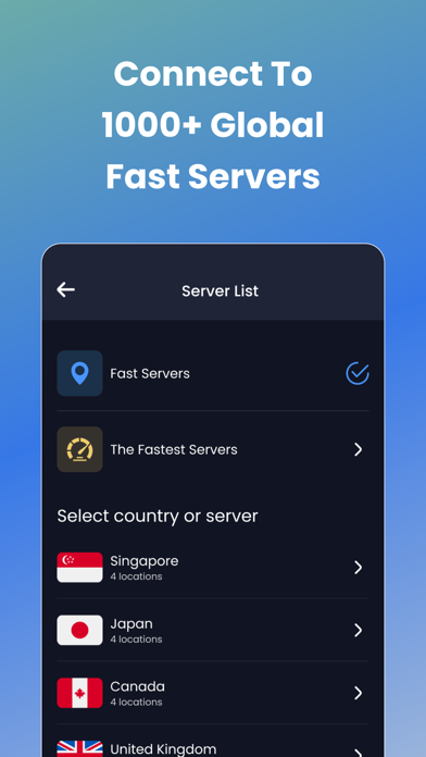 Screenshot #2 pour VPN by Free VPN Pte Ltd.
