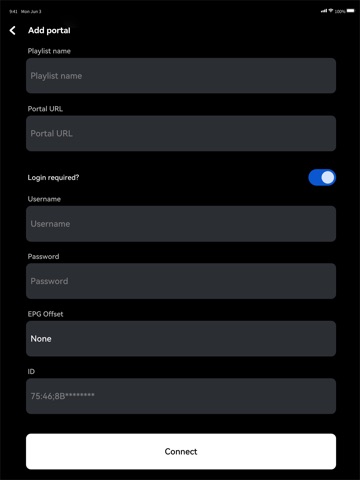 MyTV GO+ iPad screenshot