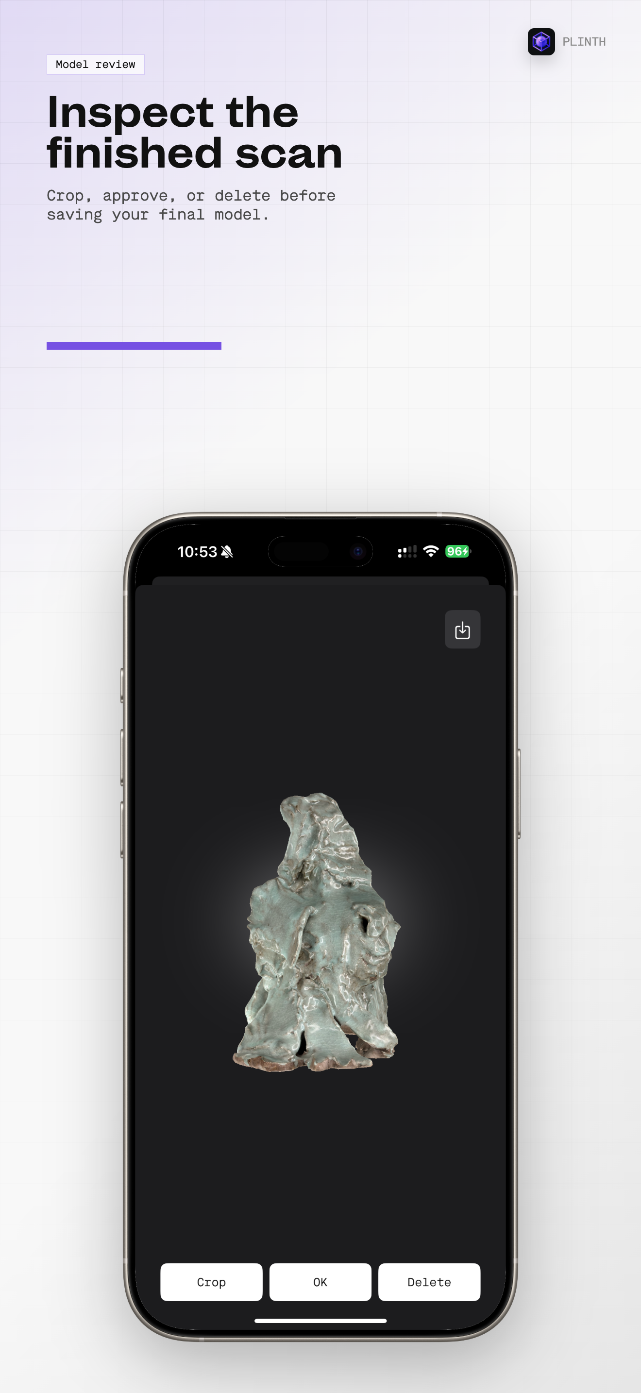 Plinth – 3D Scanner for Art screenshot 6