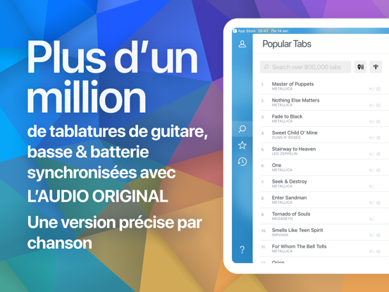 Screenshot #4 pour Songsterr Tablatures & accords