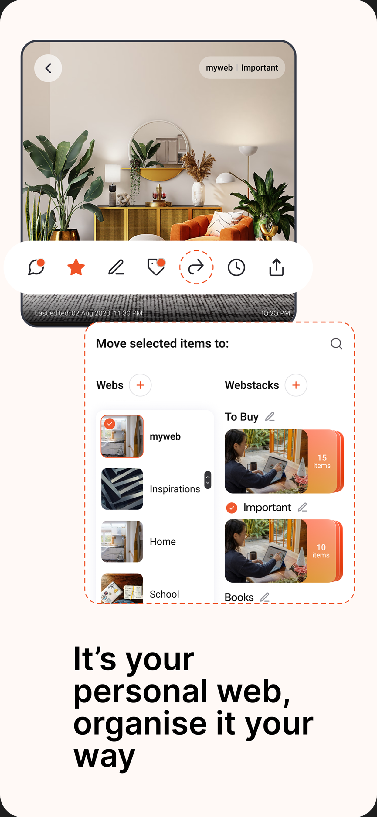 myweb - personal digital space