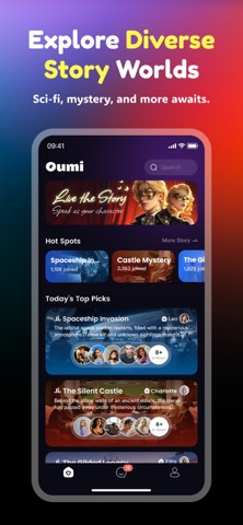 Oumi – Interactive Story Stage App Store preview screenshot 3