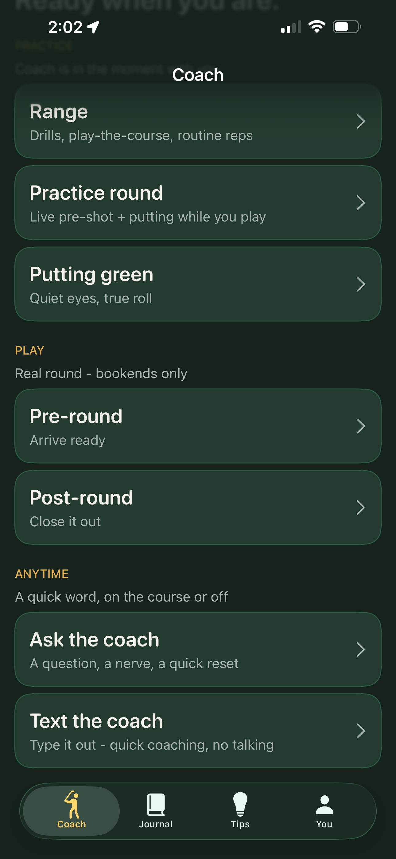 Release: Golf Mental Game screenshot 8