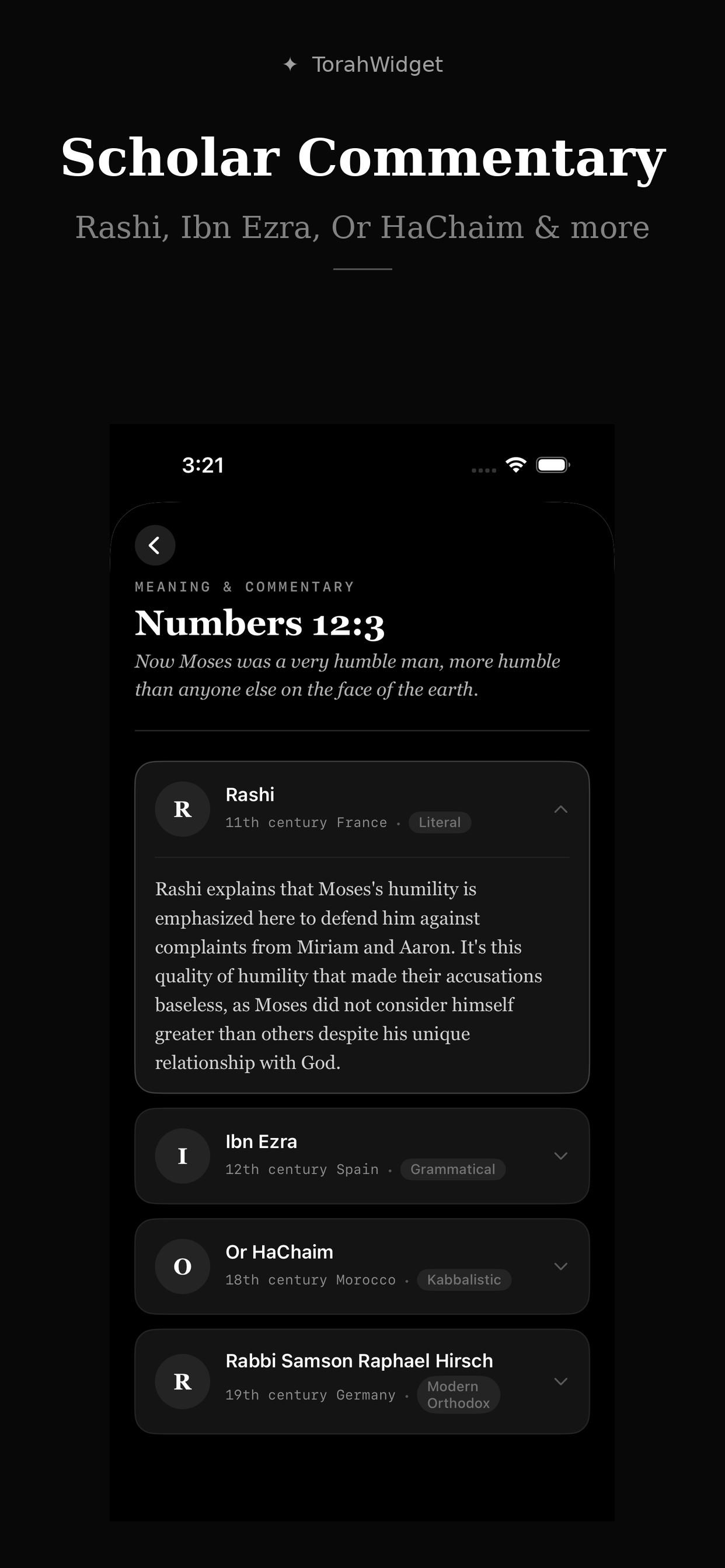 Torah Widget screenshot 5