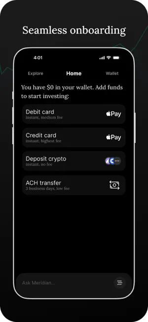 Meridian: Invest screenshot 2