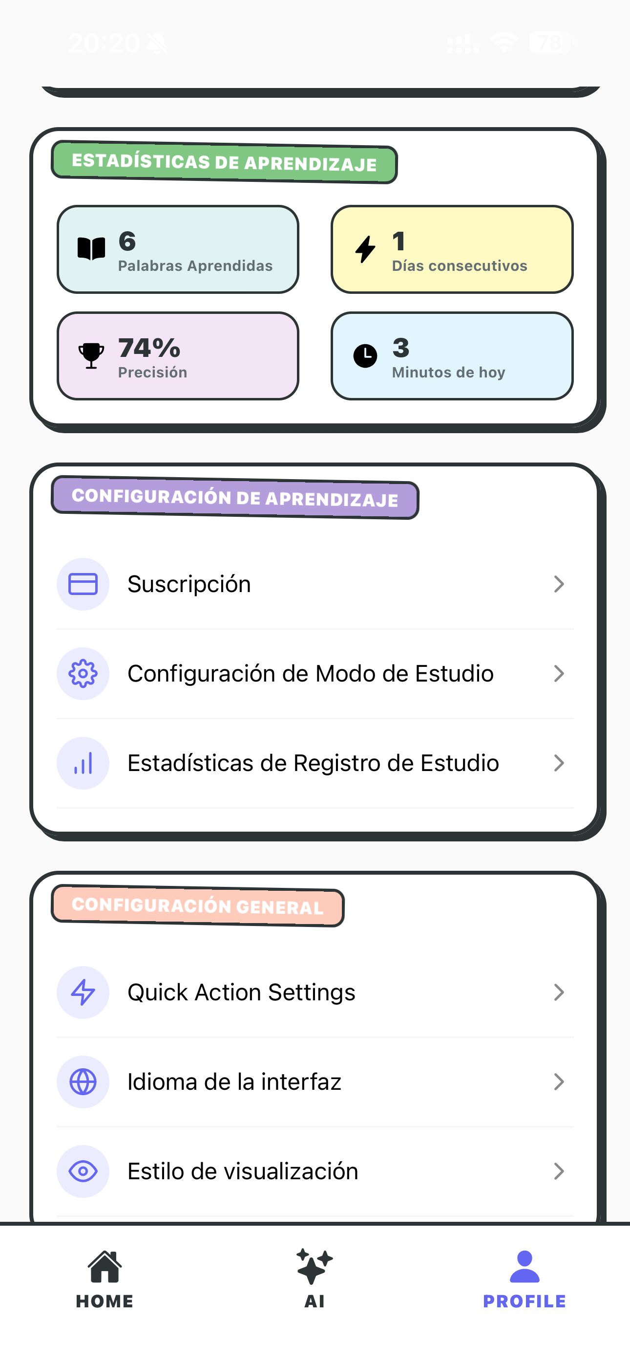 AiWords - Japanese Words Study