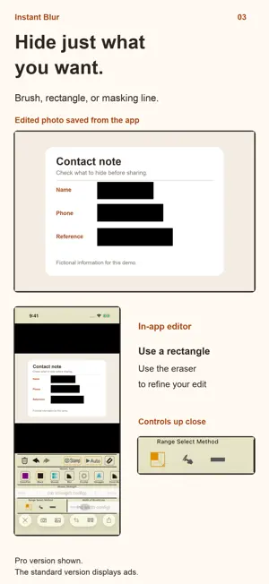 Instant Blur - Photo Privacy screenshot 3